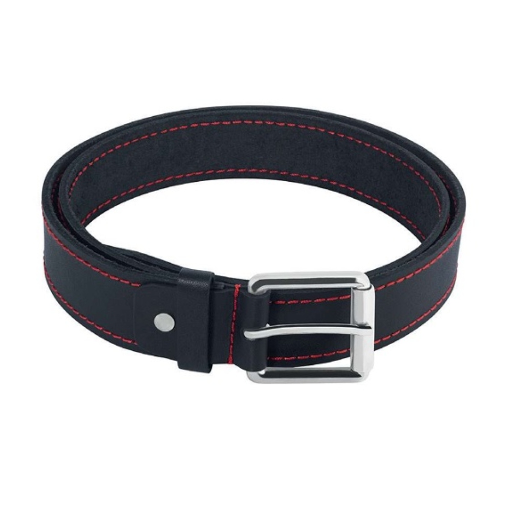 Kožený opasek z černé kůže FELCO 940