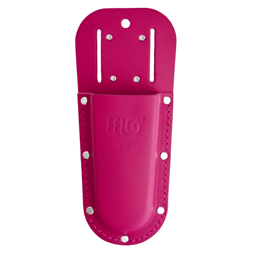 Kožené pouzdro na nůžky FELCO 910, vášnivě růžová